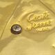 Cecile & jeanne: triangular gold-plated metal pocket tray with hieroglyph decoration.