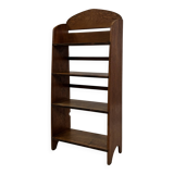 Art Deco Oak compact bookcase minimalist design