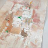 Abstract landscape painting