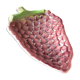 Fruit-shaped dish in earthenware