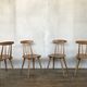 Series of 4 chairs