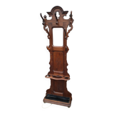 free-standing locker room in solid oak 1900