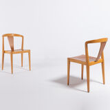 Set of 4 chairs by Axel Larsson for Bodafors 1960