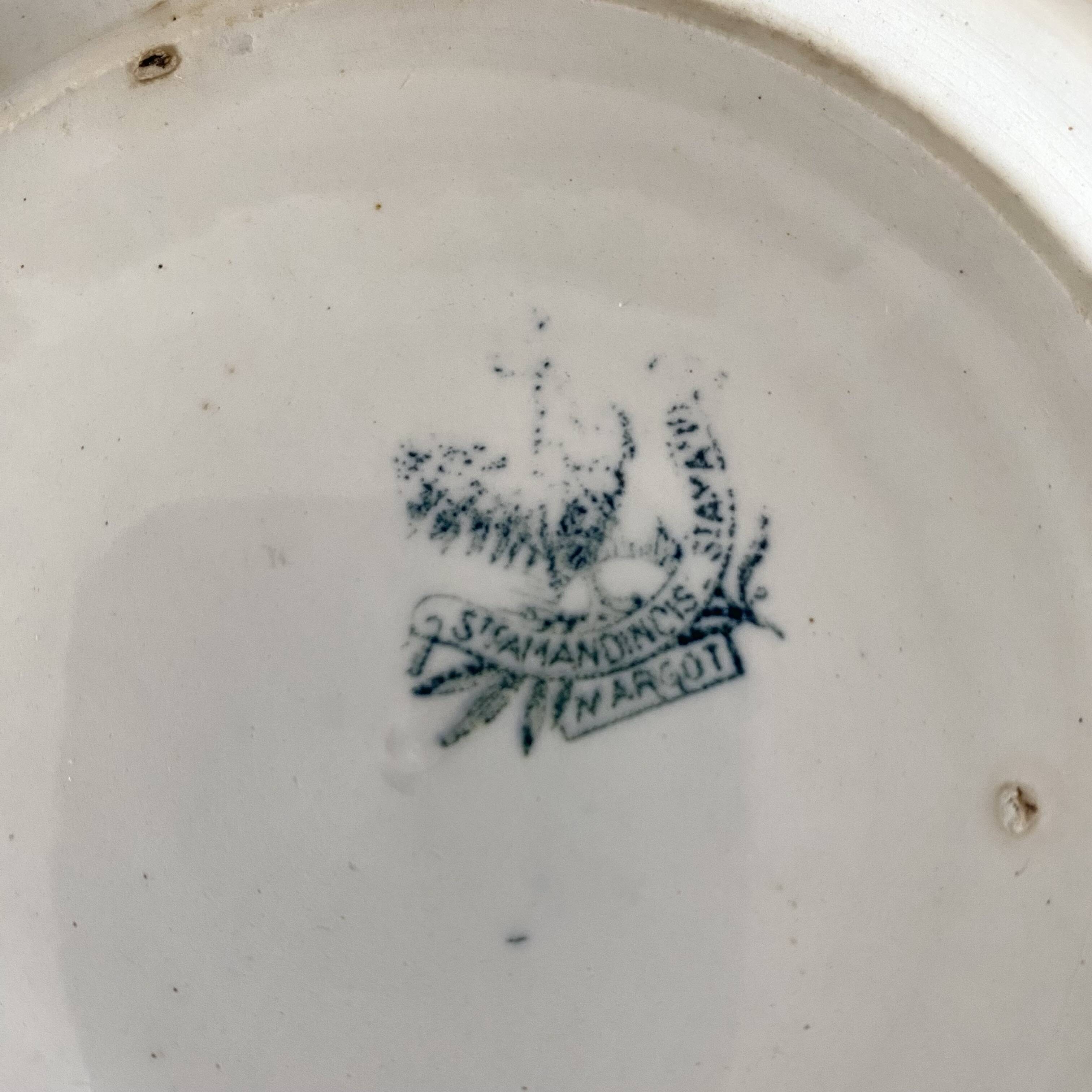 Ste Amandinoise "Margot" Muguet ironware soup tureen