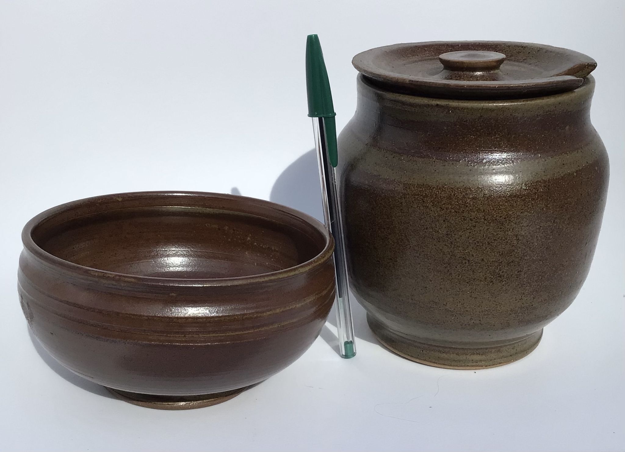Pot lid and bowl Volkoff Vallauris