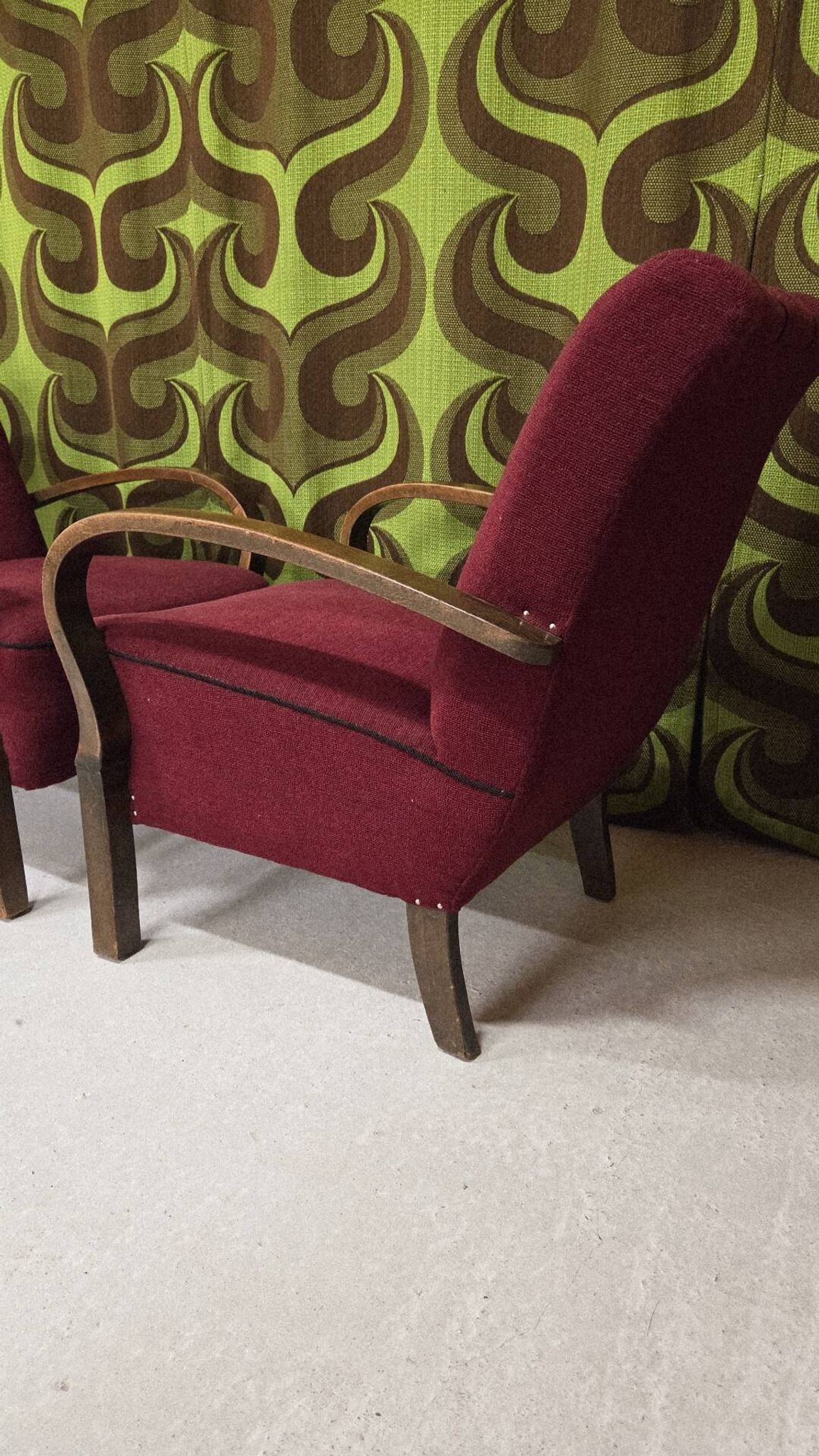 Pair of Art Deco armchairs 1930