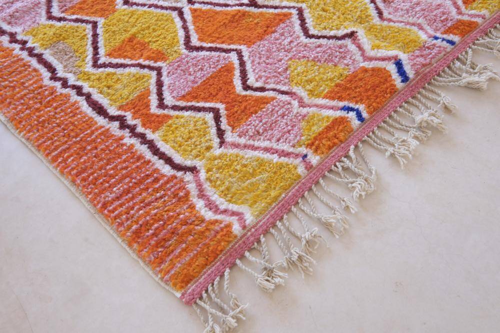 Modern Moroccan Boujad Rug - 271 x 210 cm