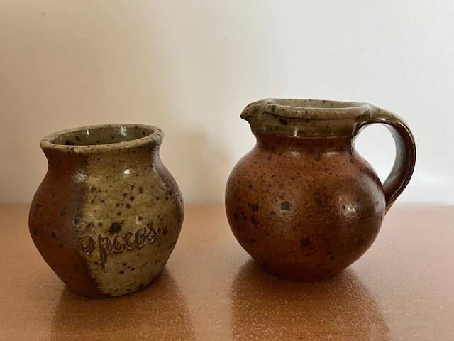 Set of stoneware tableware - 45 pieces