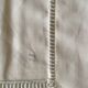 Linen pillowcase to old days