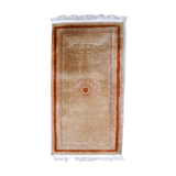 Handmade Chinese vintage carpet 64cm x 128cm 1970s