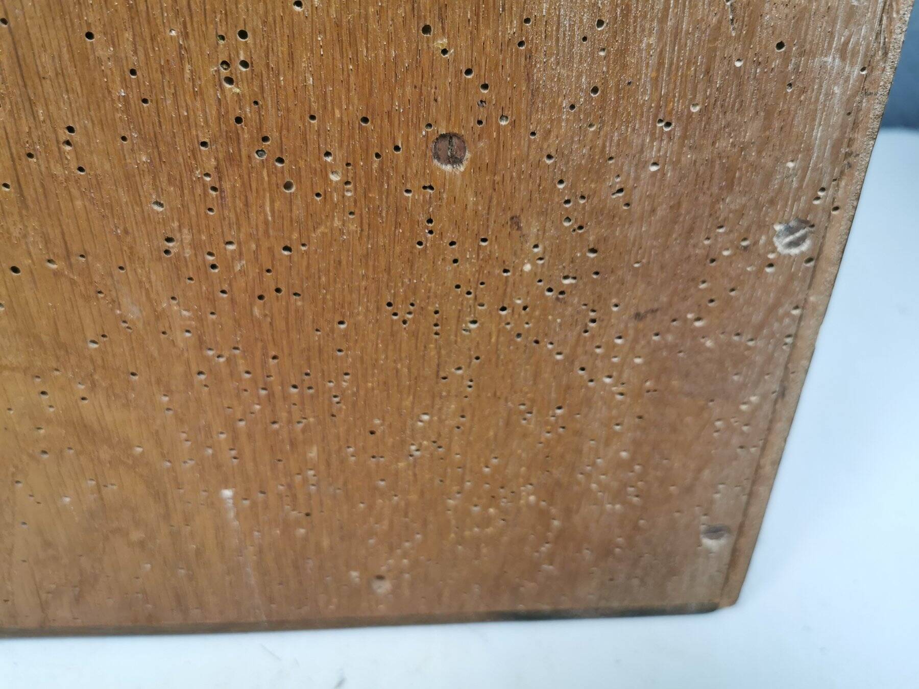 Wall-mounted bedside table in rosewood, Danish 1960-70s.