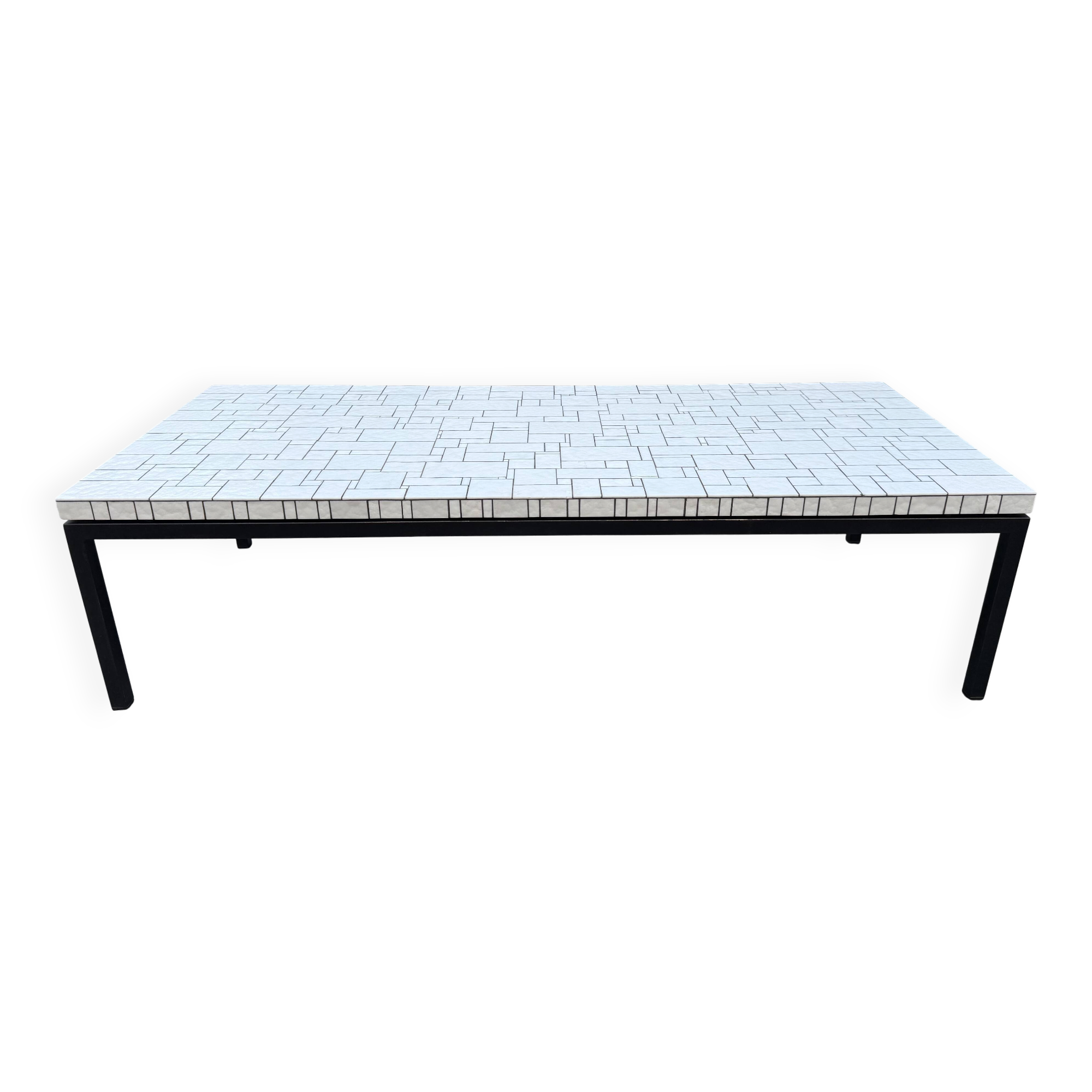 1960s mosaic coffee table