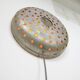 Mid-century Italian Perforated Metal Wall Lamp