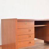 Mid-Century Danish Teak Desk, 1980s.