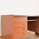 Mid-Century Danish Teak Desk, 1980s.