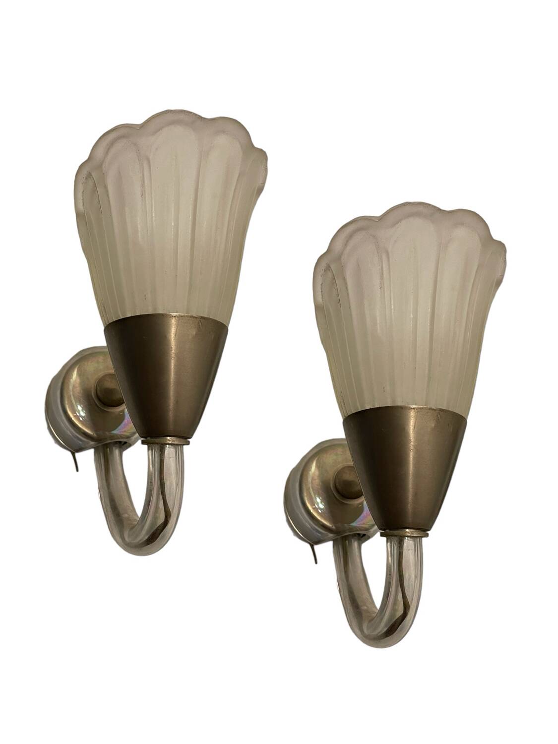 Murano Glass Sconces Set of 2