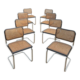 8 chairs B32 Marcel Breuer