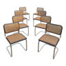 8 chaises B32 de Marcel Breuer