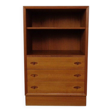 Teak Chest of Drawers by H. W. Klein for Bramin, 1960s