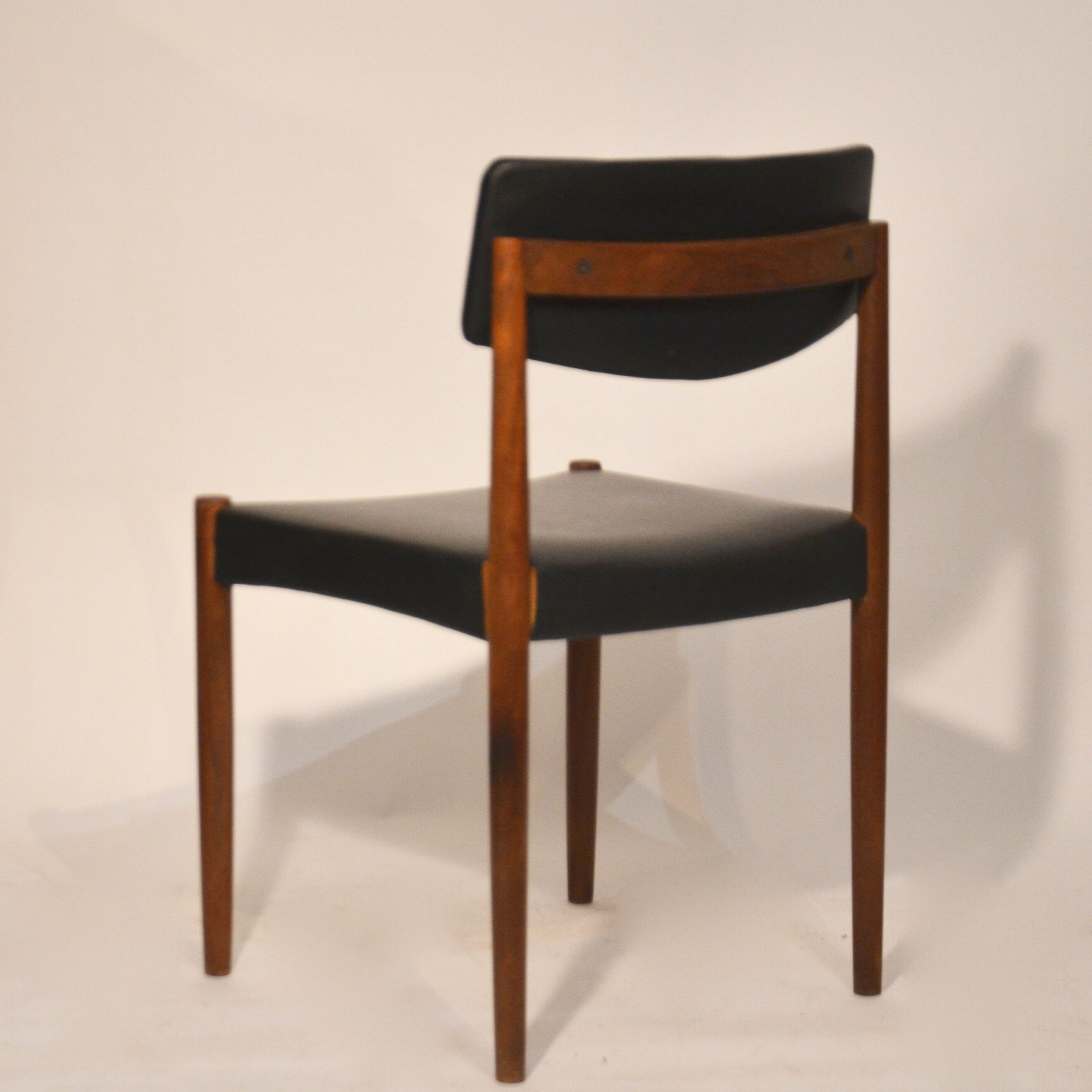 Set of 4 chairs Scandinavian teak