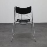 4x chaise de salle à manger string chair shin azumi magis,