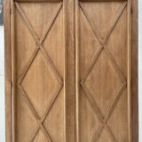 Storage unit in solid oak and veneer, circa 1960.