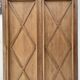 Storage unit in solid oak and veneer, circa 1960.