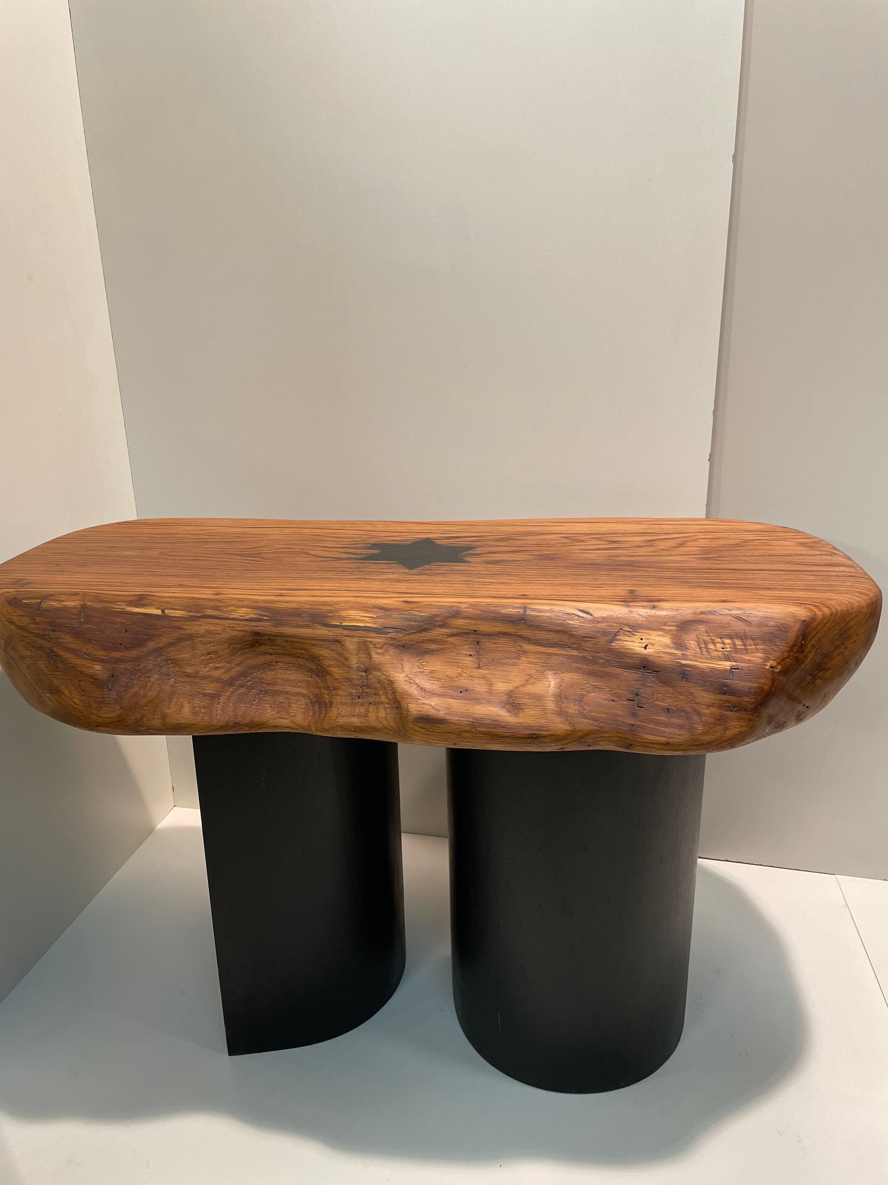 Solid wood low table
