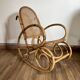 Adult model rattan rocking chair