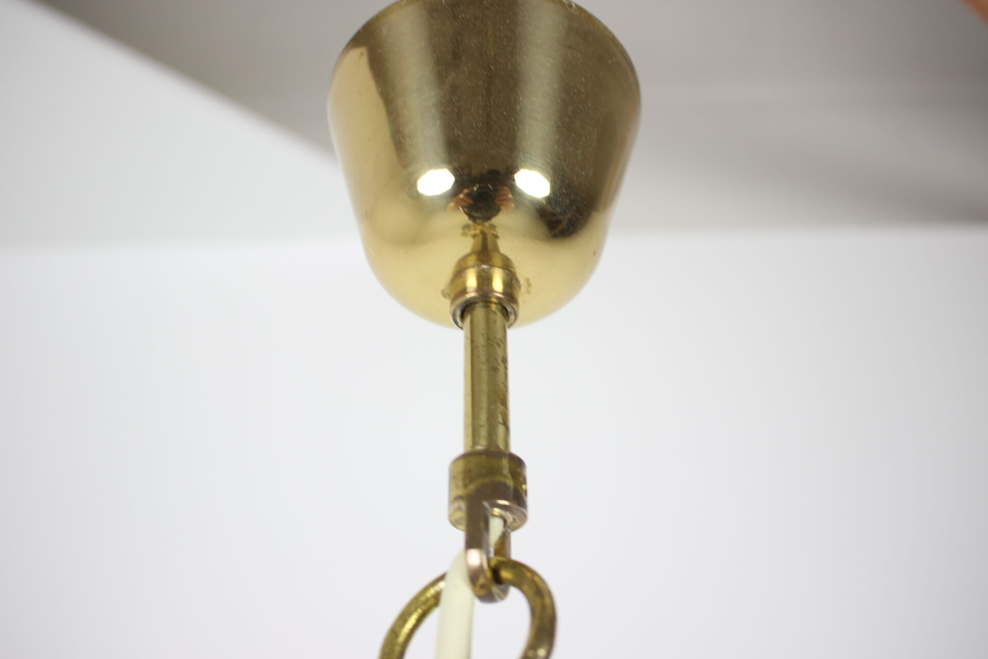 Hanging lamp Kamenický Šenov, 1970