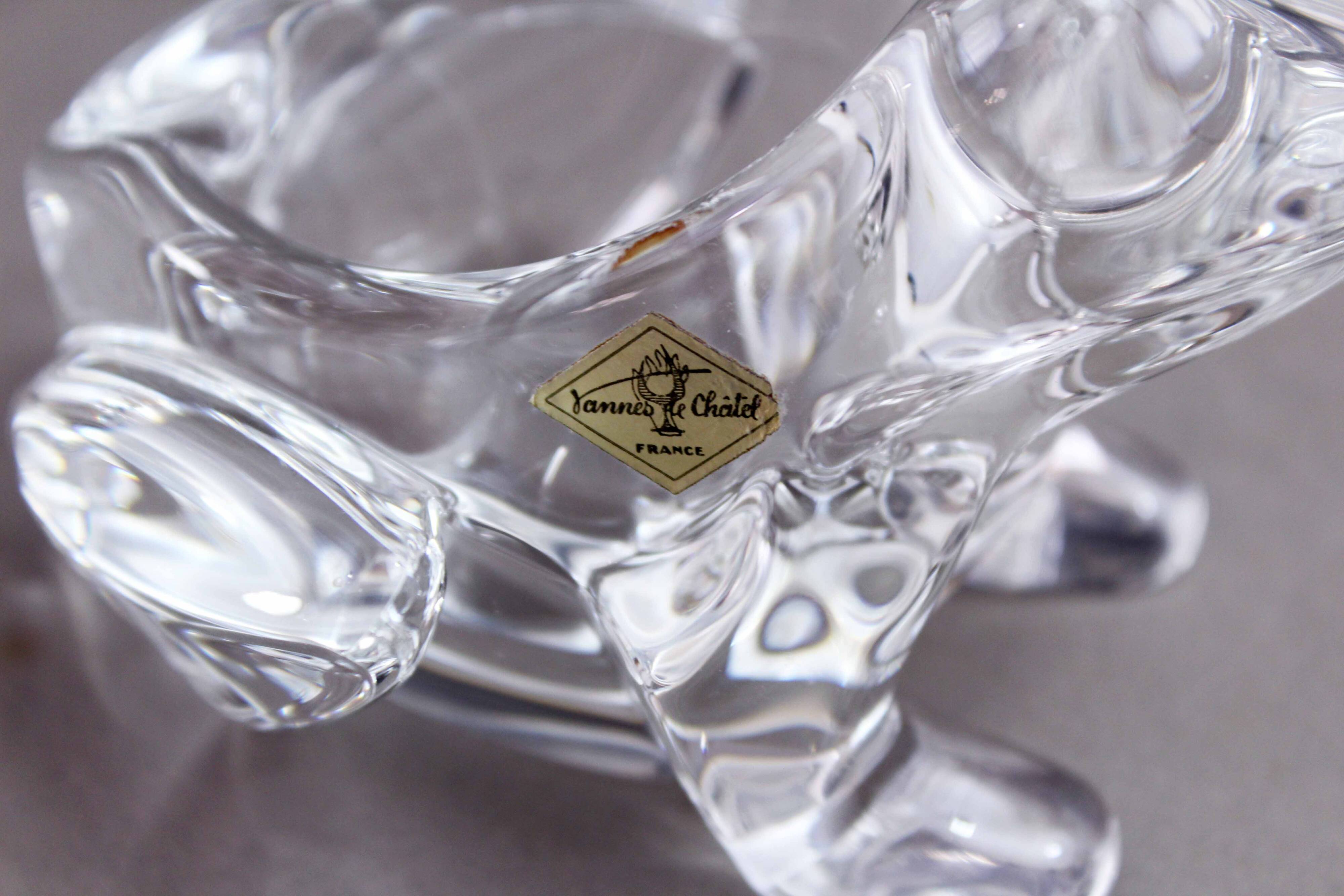 Crystal Frog Ashtray