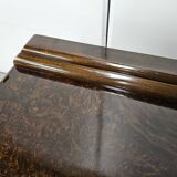 Console Art Déco en noyer des années 1940