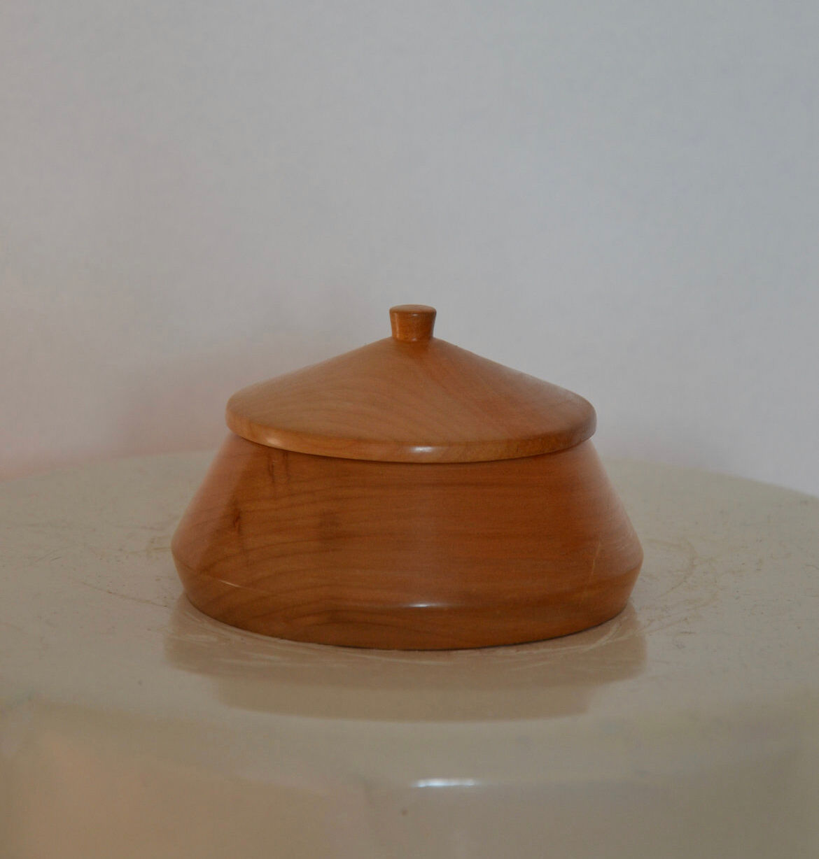 Vintage wooden box signed