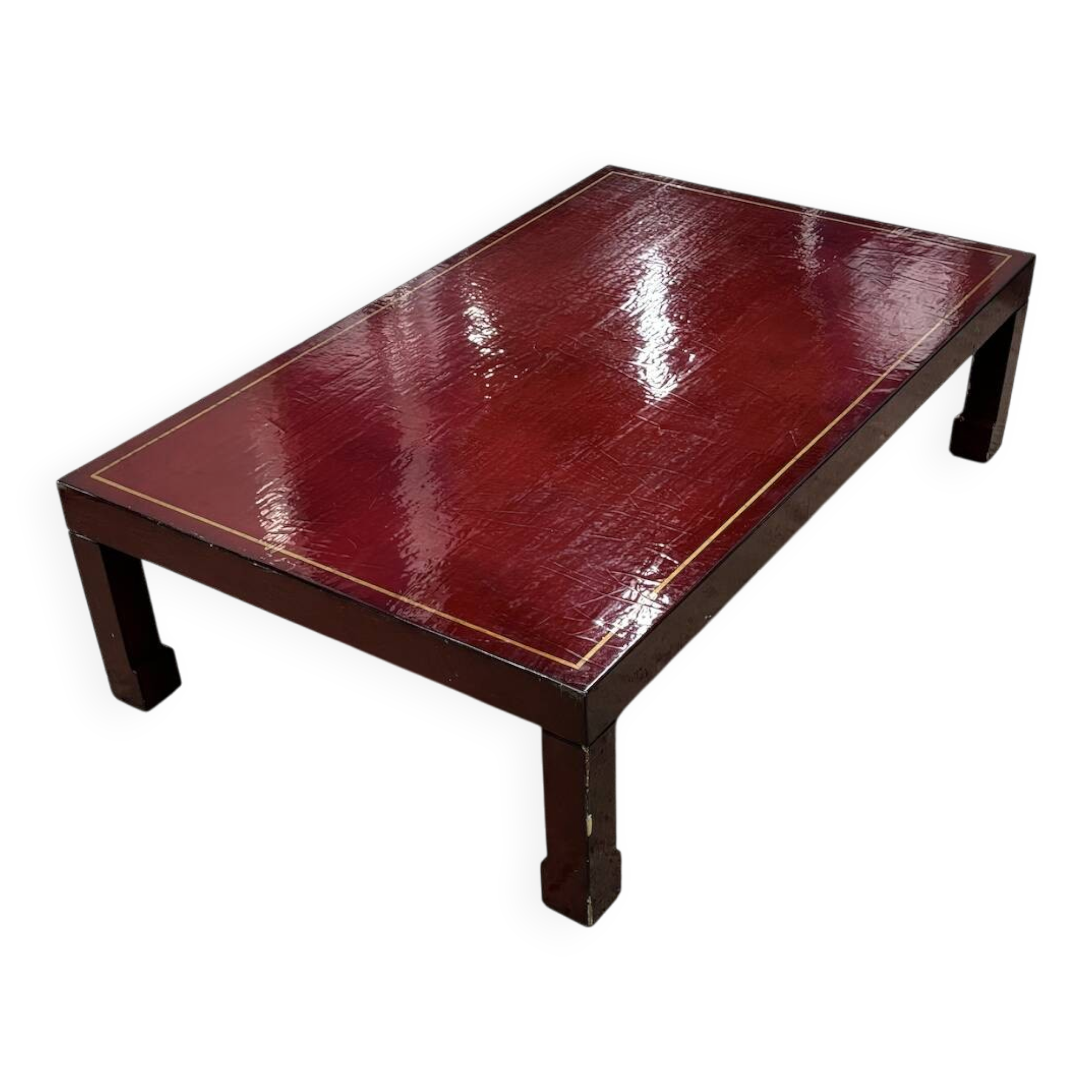 Table basse laquée