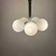 Suspension globe en verre vintage Hustadt Leuchten