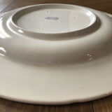 Plat faïencerie de gien authentique