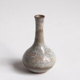 White critallized soliflore vase Antonio Lampecco