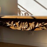 Provencal style wooden console