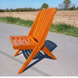 Old scissor chair