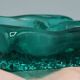 Old vintage design glass ashtray Pukeberg Kosta Boda