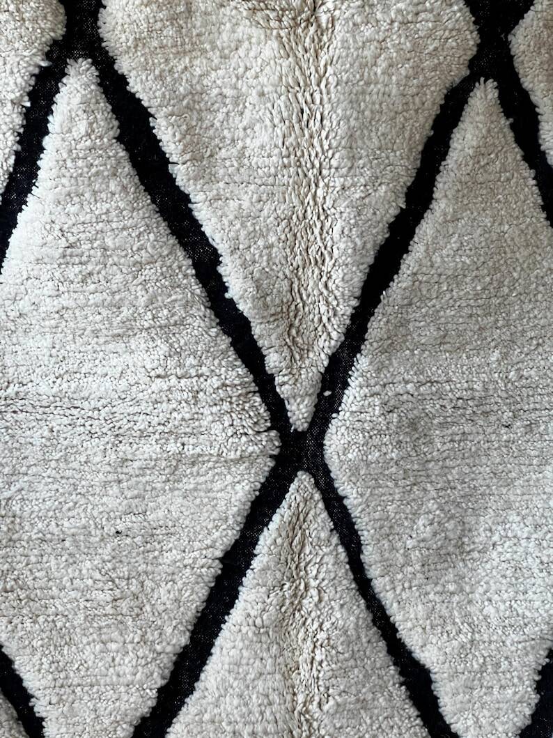 Tapis bérbere décoré 100cm×200cm