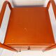 Vintage metal boarding school or hospital bedside