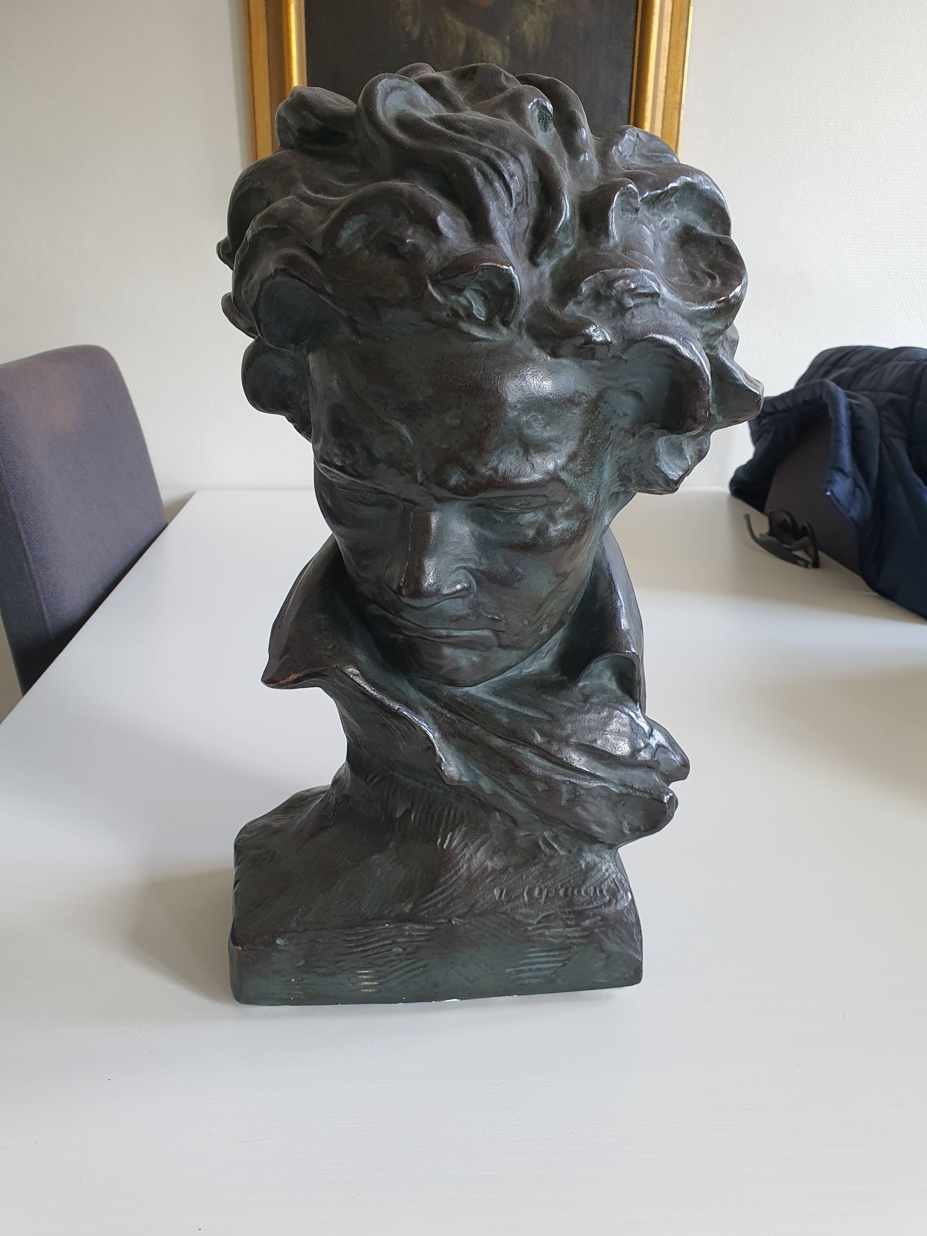 Beethoven bust by Cipriani