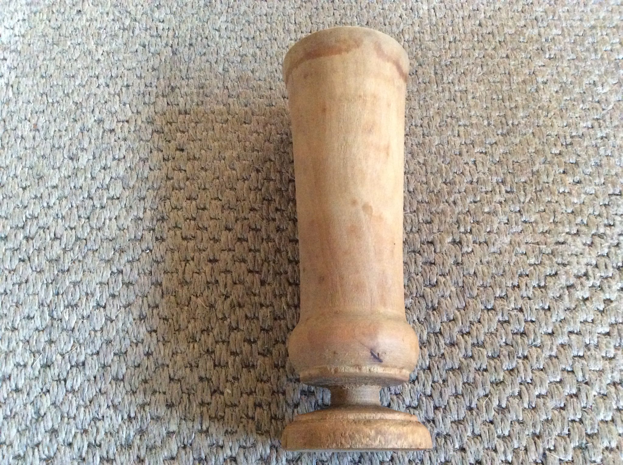 Wooden vase