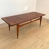 Scandinavian teak coffee table