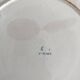 Round ironstone dish Luneville K&G tulip motif