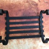 Wrought iron footrest