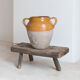 Antique Glazed Italian Vase