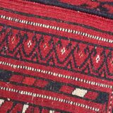 Nice big vintage carpet Bokhara handmade 200x282 cm