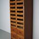 English Haberdashery Shop Cabinet with Glass Fronted Drawers, Circa 1930s